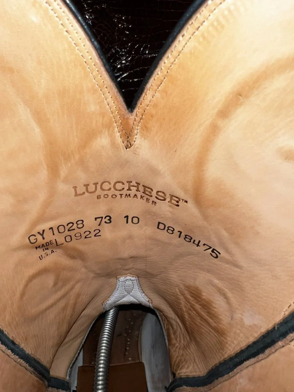 Lucchese Bootmaker Black 